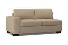 Melrose Left Arm Apartment Size Sofa :: Leg Finish: Espresso / Configuration: LAF - Chaise on the Left