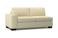 Melrose Left Arm Apartment Size Sofa :: Leg Finish: Espresso / Configuration: LAF - Chaise on the Left