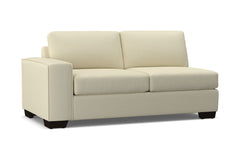 Melrose Left Arm Apartment Size Sofa :: Leg Finish: Espresso / Configuration: LAF - Chaise on the Left