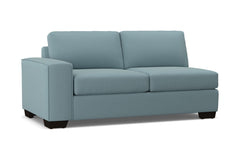 Melrose Left Arm Apartment Size Sofa :: Leg Finish: Espresso / Configuration: LAF - Chaise on the Left