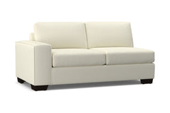 Melrose Left Arm Apartment Size Sofa :: Leg Finish: Espresso / Configuration: LAF - Chaise on the Left
