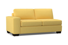 Melrose Left Arm Apartment Size Sofa :: Leg Finish: Espresso / Configuration: LAF - Chaise on the Left
