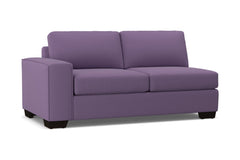 Melrose Left Arm Apartment Size Sofa :: Leg Finish: Espresso / Configuration: LAF - Chaise on the Left