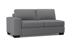 Melrose Left Arm Apartment Size Sofa :: Leg Finish: Espresso / Configuration: LAF - Chaise on the Left
