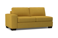 Melrose Left Arm Apartment Size Sofa :: Leg Finish: Espresso / Configuration: LAF - Chaise on the Left