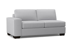 Melrose Left Arm Apartment Size Sofa :: Leg Finish: Espresso / Configuration: LAF - Chaise on the Left