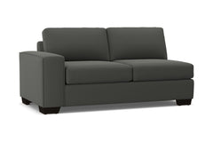 Melrose Left Arm Apartment Size Sofa :: Leg Finish: Espresso / Configuration: LAF - Chaise on the Left
