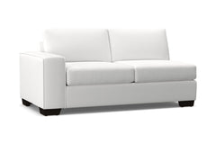 Melrose Left Arm Apartment Size Sofa :: Leg Finish: Espresso / Configuration: LAF - Chaise on the Left