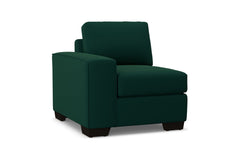 Melrose Left Arm Chair :: Leg Finish: Espresso / Configuration: LAF - Chaise on the Left