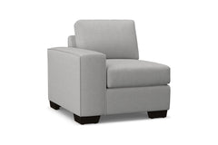 Melrose Left Arm Chair :: Leg Finish: Espresso / Configuration: LAF - Chaise on the Left