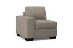 Melrose Left Arm Chair :: Leg Finish: Espresso / Configuration: LAF - Chaise on the Left