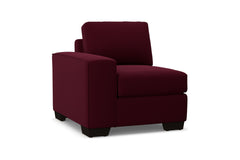 Melrose Left Arm Chair :: Leg Finish: Espresso / Configuration: LAF - Chaise on the Left