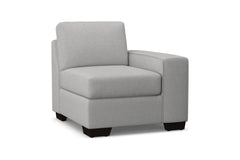 Melrose Right Arm Chair :: Leg Finish: Espresso / Configuration: RAF - Chaise on the Right
