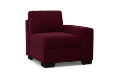 Melrose Right Arm Chair :: Leg Finish: Espresso / Configuration: RAF - Chaise on the Right