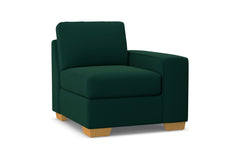 Melrose Right Arm Chair :: Leg Finish: Natural / Configuration: RAF - Chaise on the Right