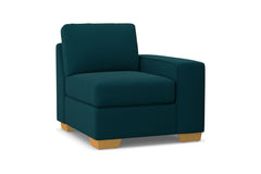 Melrose Right Arm Chair :: Leg Finish: Natural / Configuration: RAF - Chaise on the Right