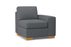 Melrose Right Arm Chair :: Leg Finish: Natural / Configuration: RAF - Chaise on the Right