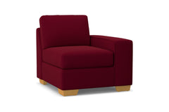 Melrose Right Arm Chair :: Leg Finish: Natural / Configuration: RAF - Chaise on the Right