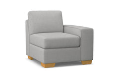 Melrose Right Arm Chair :: Leg Finish: Natural / Configuration: RAF - Chaise on the Right
