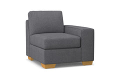 Melrose Right Arm Chair :: Leg Finish: Natural / Configuration: RAF - Chaise on the Right