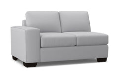 Melrose Left Arm Loveseat :: Leg Finish: Espresso / Configuration: LAF - Chaise on the Left