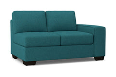 Melrose Right Arm Loveseat :: Leg Finish: Espresso / Configuration: RAF - Chaise on the Right