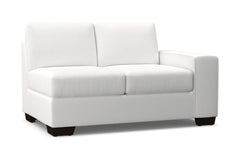 Melrose Right Arm Loveseat :: Leg Finish: Espresso / Configuration: RAF - Chaise on the Right