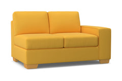 Melrose Right Arm Loveseat :: Leg Finish: Natural / Configuration: RAF - Chaise on the Right