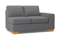 Melrose Right Arm Loveseat :: Leg Finish: Natural / Configuration: RAF - Chaise on the Right