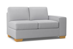 Melrose Right Arm Loveseat :: Leg Finish: Natural / Configuration: RAF - Chaise on the Right