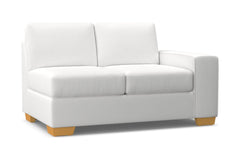 Melrose Right Arm Loveseat :: Leg Finish: Natural / Configuration: RAF - Chaise on the Right