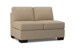 Melrose Armless Loveseat :: Leg Finish: Espresso