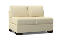 Melrose Armless Loveseat :: Leg Finish: Espresso