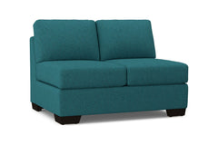 Melrose Armless Loveseat :: Leg Finish: Espresso