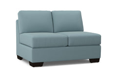 Melrose Armless Loveseat :: Leg Finish: Espresso