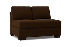 Melrose Armless Loveseat :: Leg Finish: Espresso