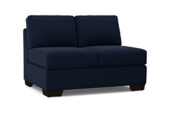 Melrose Armless Loveseat :: Leg Finish: Espresso