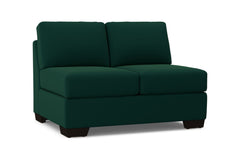 Melrose Armless Loveseat :: Leg Finish: Espresso