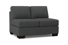 Melrose Armless Loveseat :: Leg Finish: Espresso