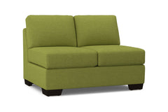 Melrose Armless Loveseat :: Leg Finish: Espresso