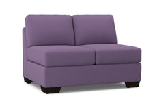 Melrose Armless Loveseat :: Leg Finish: Espresso