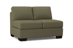 Melrose Armless Loveseat :: Leg Finish: Espresso