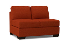Melrose Armless Loveseat :: Leg Finish: Espresso