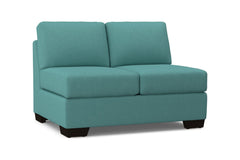 Melrose Armless Loveseat :: Leg Finish: Espresso
