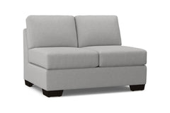 Melrose Armless Loveseat :: Leg Finish: Espresso