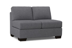 Melrose Armless Loveseat :: Leg Finish: Espresso