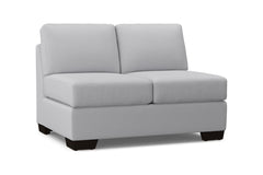 Melrose Armless Loveseat :: Leg Finish: Espresso