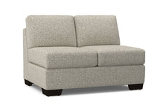 Melrose Armless Loveseat :: Leg Finish: Espresso