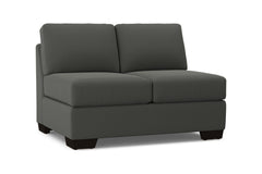 Melrose Armless Loveseat :: Leg Finish: Espresso