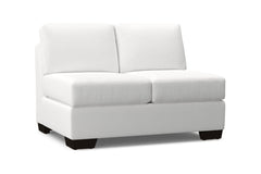 Melrose Armless Loveseat :: Leg Finish: Espresso